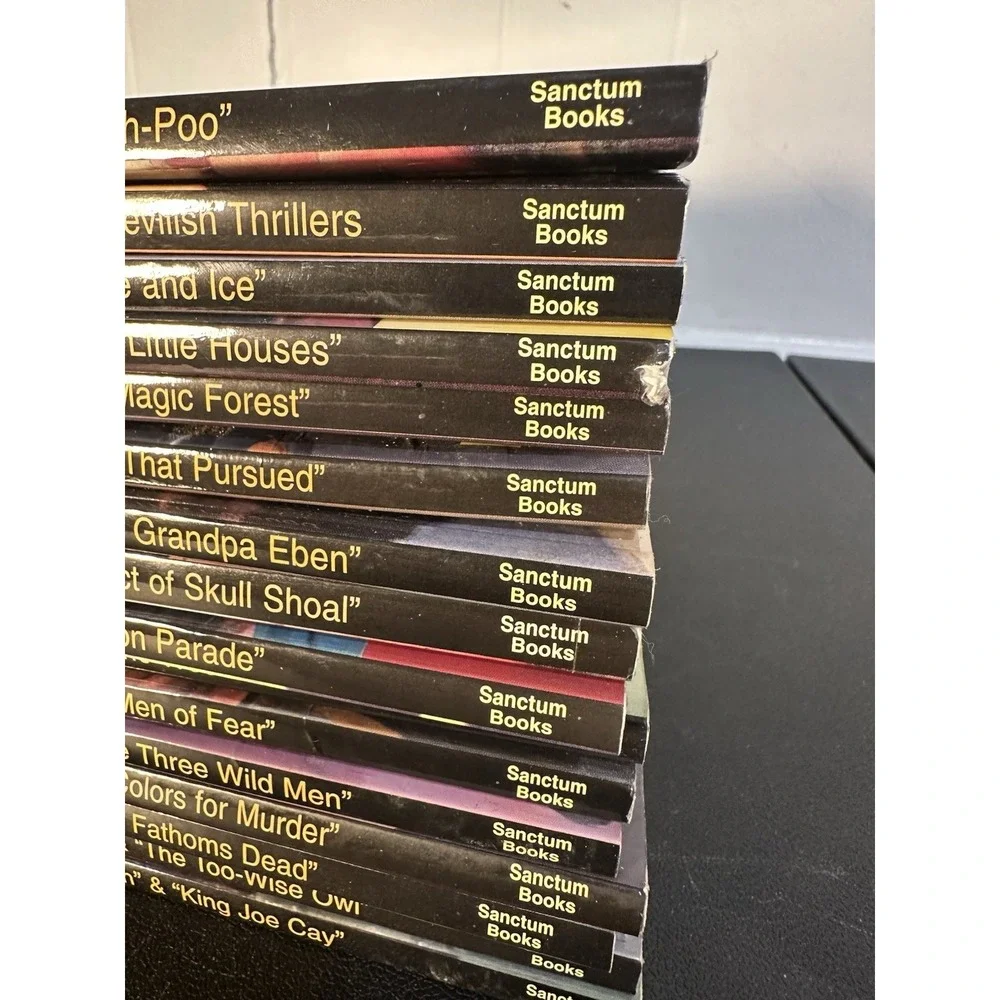Doc Savage Paperback Book Lot (16) Kenneth Robeson VTG Bantam Pulp Sci-Fi Action